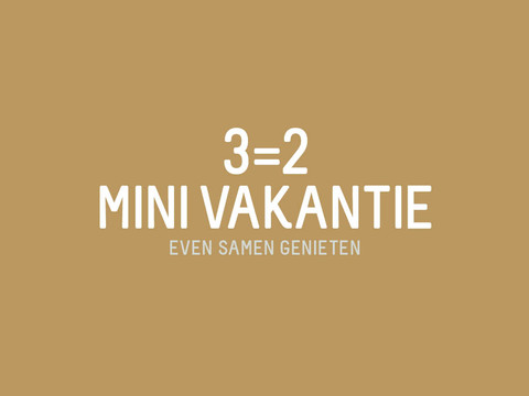 3 = 2 mini vacances winter Beveren van der Valk